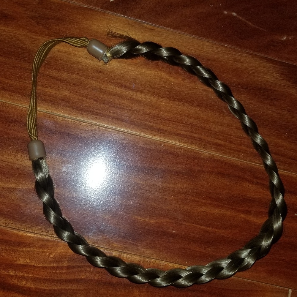 Braided hair headband